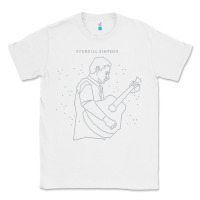 White Sturgill Simpson Classic Tee - artisFamous