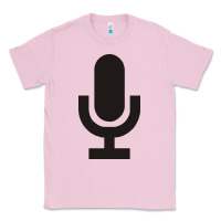 Bubblegum Pink microphone funny music Classic Tee - artisFamous