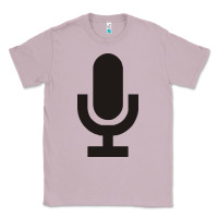 Lilac microphone funny music Classic Tee - artisFamous