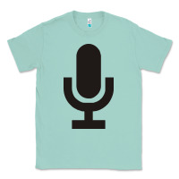 Seafoam microphone funny music Classic Tee - artisFamous
