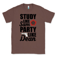 Chestnut study like sam party like dean Classic Tee - artisFamous