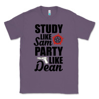 Lavender study like sam party like dean Classic Tee - artisFamous