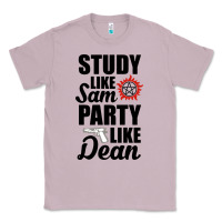 Lilac study like sam party like dean Classic Tee - artisFamous
