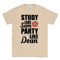 Mushroom study like sam party like dean Classic Tee - artisFamous