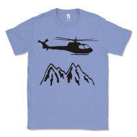 Colony Blue mountain rescue helicopter funny Classic Tee - artisFamous