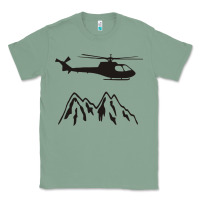 Sage mountain rescue helicopter funny Classic Tee - artisFamous