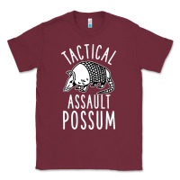Burgundy tactical assault possum Classic Tee - artisFamous
