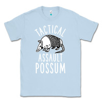 Dusty Blue tactical assault possum Classic Tee - artisFamous
