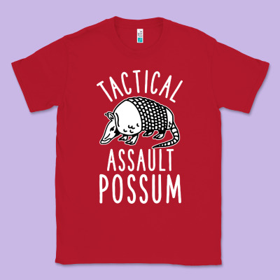 Tactical Assault Possum Classic Tee Designed By Artisfamous