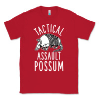 Red tactical assault possum Classic Tee - artisFamous
