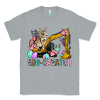 Heather Grey Egg Cavator Easter Classic Tee - BundleAndBundleShop