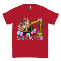 Red Egg Cavator Easter Classic Tee - BundleAndBundleShop