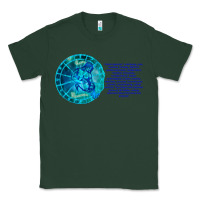 Sports Green Aquarius Sign Zodiac Astrology Horoscope T-shirt Classic Tee - artisFamous