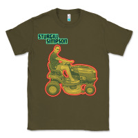 Army Green Sturgill Simpson Tractor Classic Tee - artisFamous