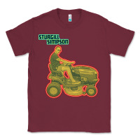 Burgundy Sturgill Simpson Tractor Classic Tee - artisFamous