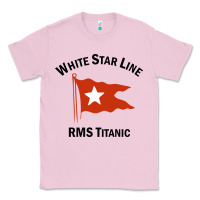 Bubblegum Pink white star line (1) Classic Tee - artisFamous