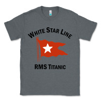 Charcoal Heather white star line (1) Classic Tee - artisFamous