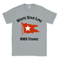 Heather Grey white star line (1) Classic Tee - artisFamous