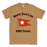 Toasted Coconut white star line (1) Classic Tee - artisFamous