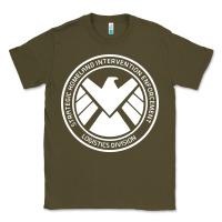 Army Green agents of shield Classic Tee - artisFamous