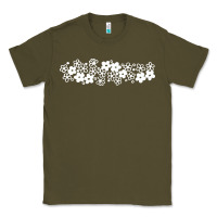 Army Green pyrex pattern Classic Tee - artisFamous