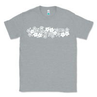 Heather Grey pyrex pattern Classic Tee - artisFamous
