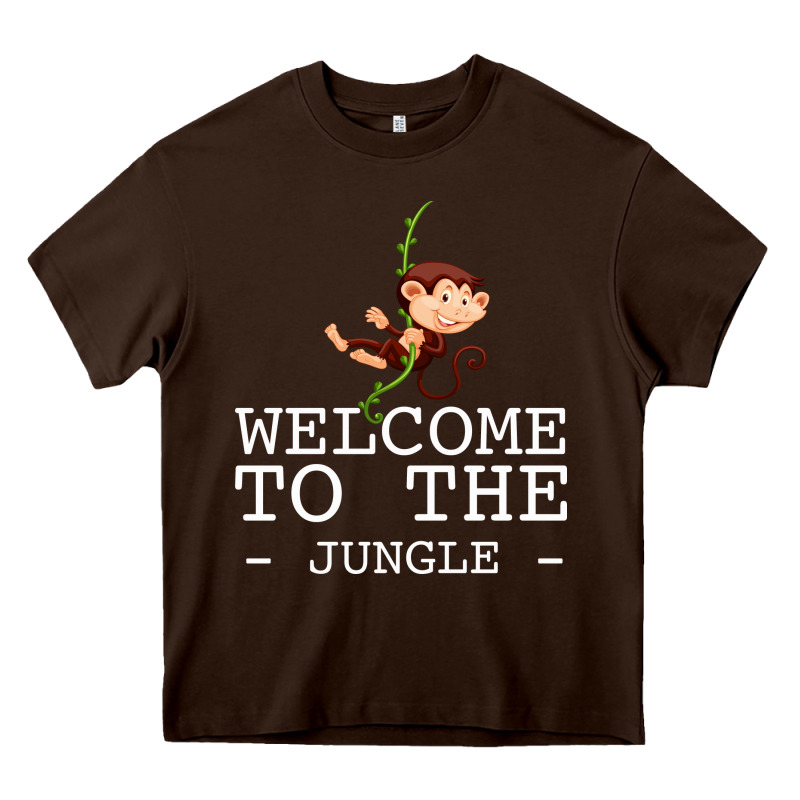 Welcome To The Jungle Heavy Core Tee by Bettercallsaul | Teevron