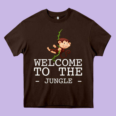 Welcome To The Jungle Heavy Core Tee Designed By Bettercallsaul
