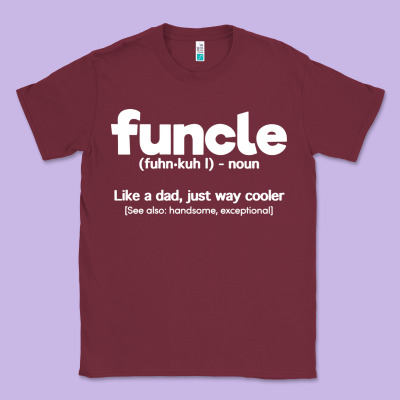 Funcle Definition Classic Tee Designed By Artisfamous