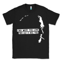 Black charles bukowski Classic Tee - artisFamous