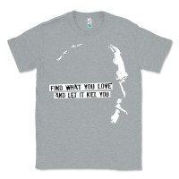 Heather Grey charles bukowski Classic Tee - artisFamous
