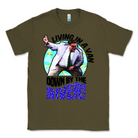 Army Green chris farley   matt foley nostalgia Classic Tee - artisFamous