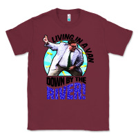 Burgundy chris farley   matt foley nostalgia Classic Tee - artisFamous