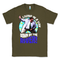 Army Green chris farley   matt foley nostalgia Classic Tee - artisFamous