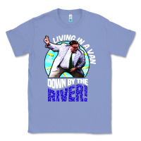 Colony Blue chris farley   matt foley nostalgia Classic Tee - artisFamous