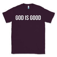 Plum god is good Classic Tee - artisFamous