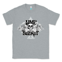 Heather Grey Limp Bizkit Essential Classic Tee - artisFamous