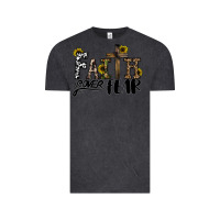 Vintage Black faith over fear Vintage Tee - CowhideDigitalArt
