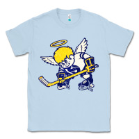 Dusty Blue fighting saints Classic Tee - artisFamous
