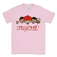 Bubblegum Pink Limp Bizkit Essential Classic Tee - artisFamous
