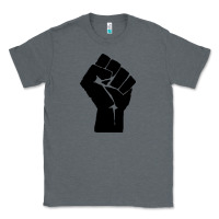 Charcoal Heather fist Classic Tee - artisFamous