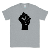 Heather Grey fist Classic Tee - artisFamous