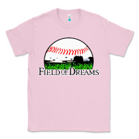 Bubblegum Pink field of dreams Classic Tee - artisFamous