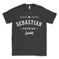 Smoke Sebastian Personalized Name Mens Birthday Classic Tee - artisFamous