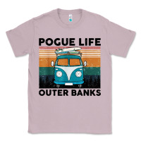 Lilac pogue life outer banks retro vintage Classic Tee - artisFamous