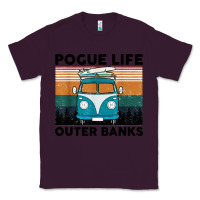Plum pogue life outer banks retro vintage Classic Tee - artisFamous