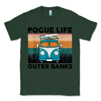 Sports Green pogue life outer banks retro vintage Classic Tee - artisFamous