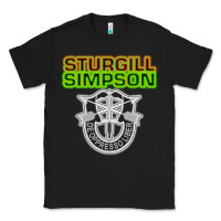 Black Sturgill Simpson De Oppresso Liber Classic Tee - artisFamous