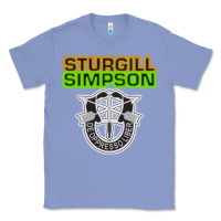 Colony Blue Sturgill Simpson De Oppresso Liber Classic Tee - artisFamous