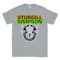Heather Grey Sturgill Simpson De Oppresso Liber Classic Tee - artisFamous